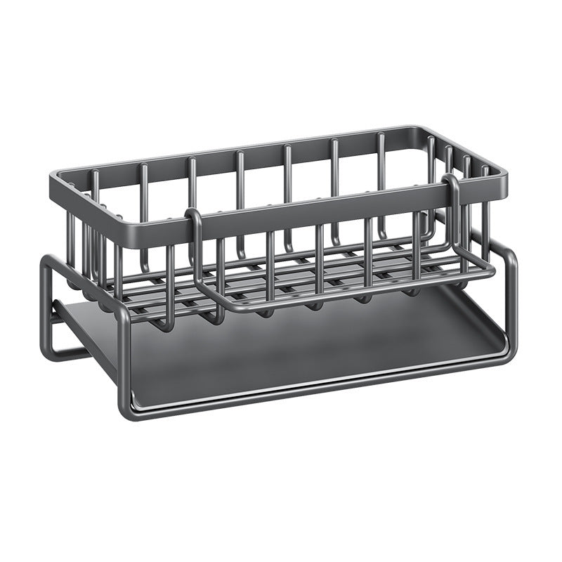 Multi-Functional Kitchen Sink Storage and Drainage Rack