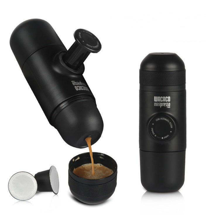 Compact Portable Mini Coffee Maker for Travel Use