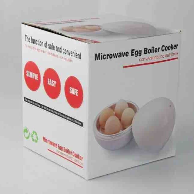 Microwave Egg Boiler for 4 Eggs – Quick & Easy Egg