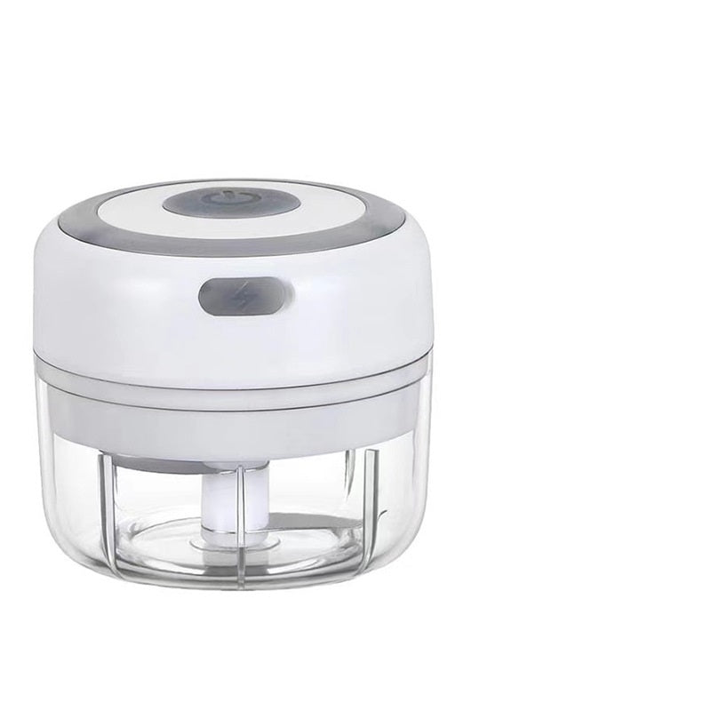Compact USB Rechargeable Electric Garlic and Vegetable Chopper