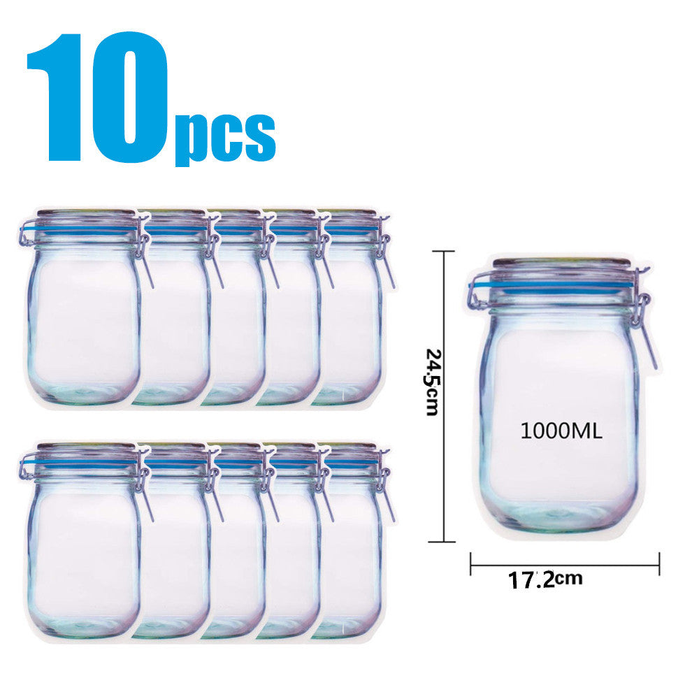 Snack Storage Bag Nut Biscuit Waterproof Sealed Food Storage