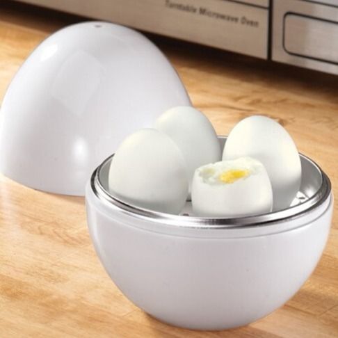 Microwave Egg Boiler for 4 Eggs – Quick & Easy Egg
