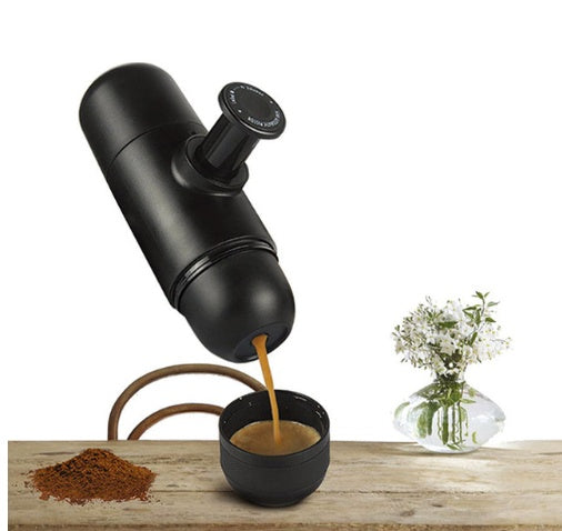 Compact Portable Mini Coffee Maker for Travel Use