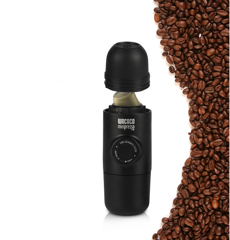 Compact Portable Mini Coffee Maker for Travel Use