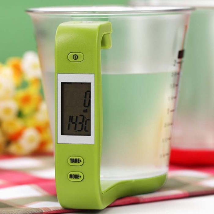 Digital Measuring Cup Scale – 2‑in‑1 Kitchen Scale & Cup