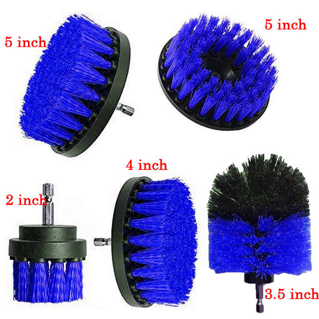 Clean Kitchen Floor, Multifunctional Electric Drill Brush For Automobile