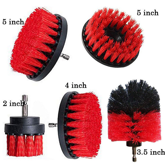 Clean Kitchen Floor, Multifunctional Electric Drill Brush For Automobile