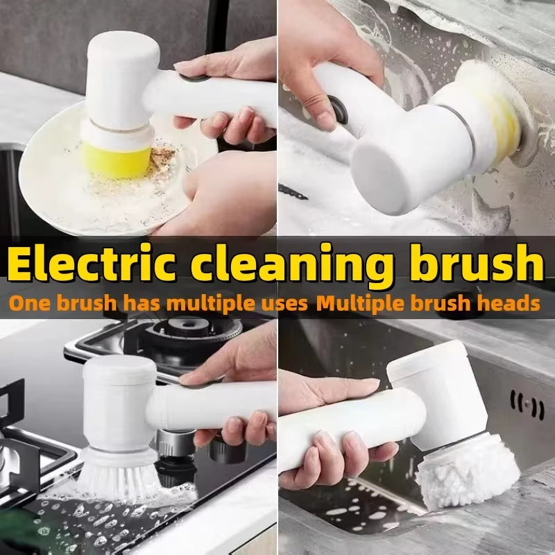Electric Cleaning Brush – Cordless Magic Power Scrubber