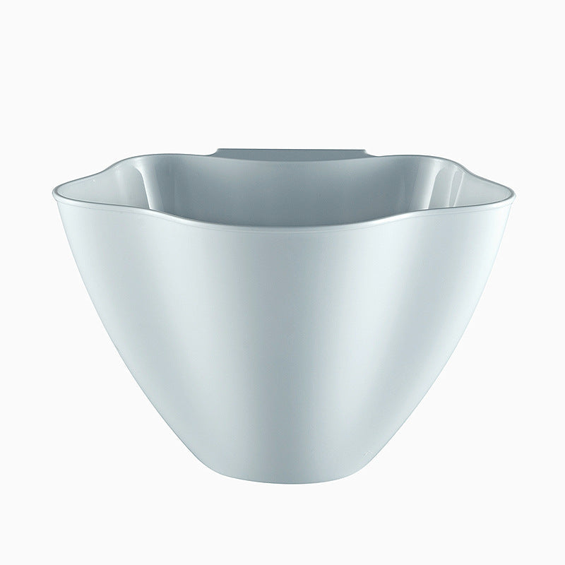 Modern Stainless Steel Kitchen Trash Can with Lid