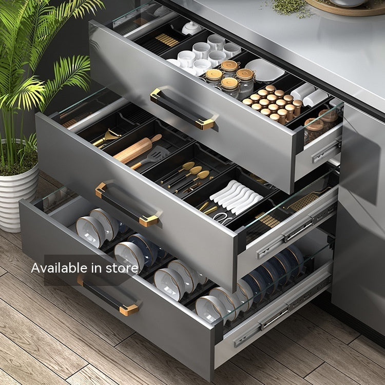 Adjustable Kitchen Drawer Organizer Storage Divider Tray