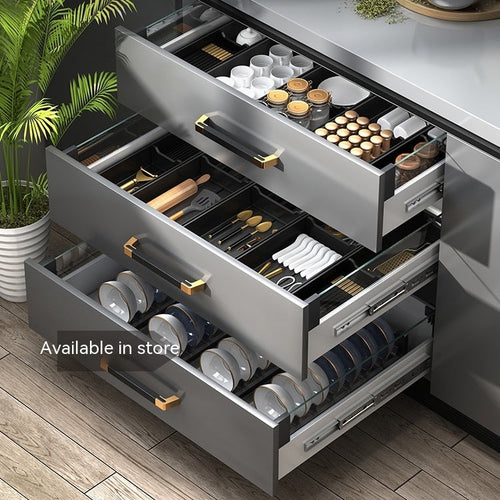 Adjustable Kitchen Drawer Organizer Storage Divider Tray