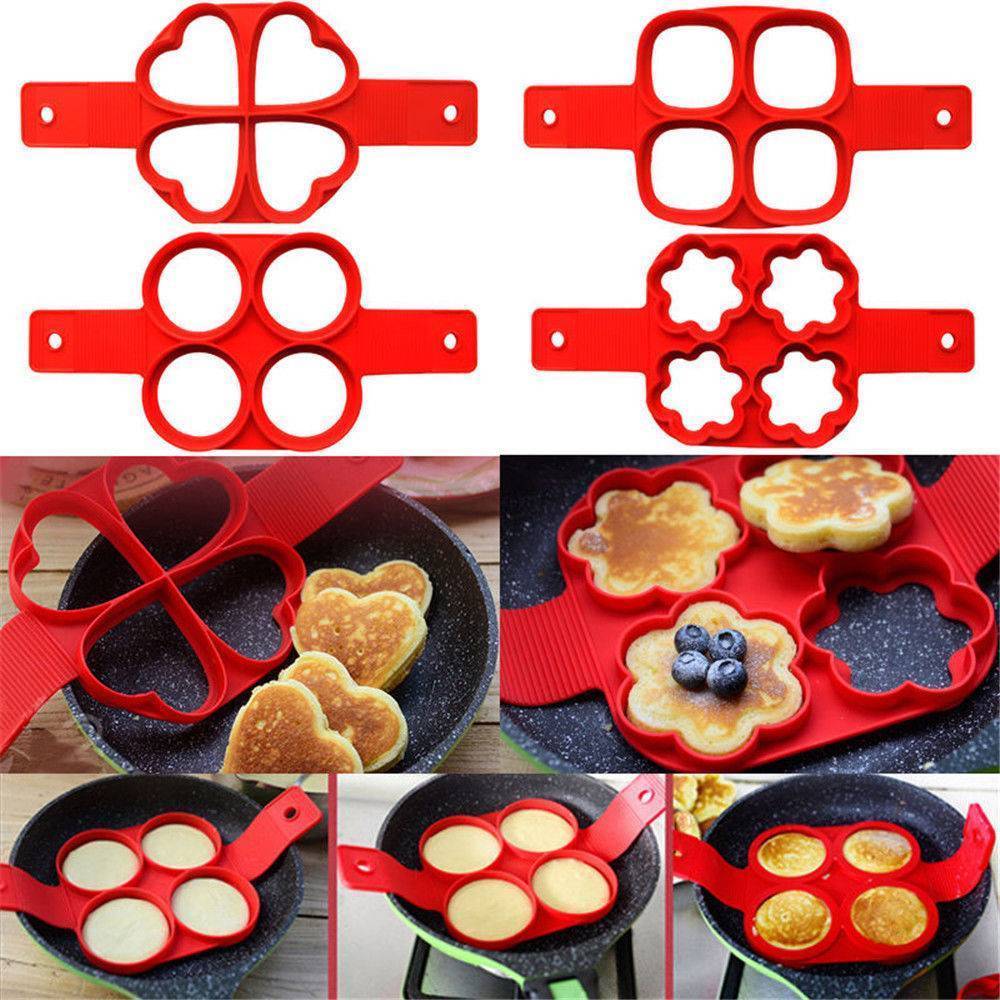 Silicone Non-Stick Egg and Pancake Cooking Ring Mold