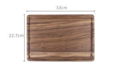 Black Walnut Wood Cutting Board Creative Whole Tray