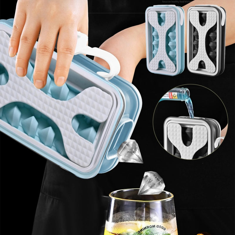 Portable Silicone Ice Ball Mold and Water Bottle