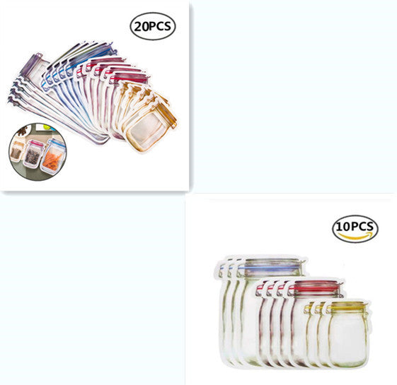 Snack Storage Bag Nut Biscuit Waterproof Sealed Food Storage