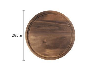 Black Walnut Wood Cutting Board Creative Whole Tray