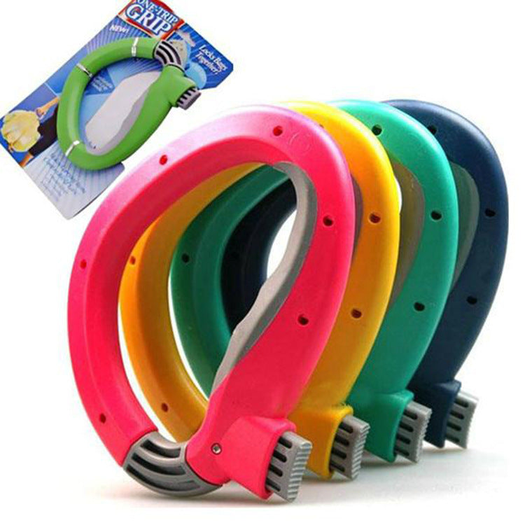 Foldable Portable Grocery Bag Carrier with Secure Handle