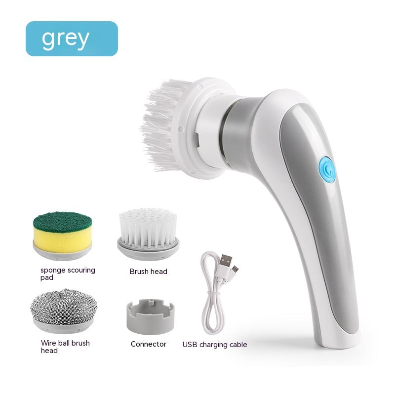 Electric Cleaning Brush – Cordless Rechargeable Spin Scrubber