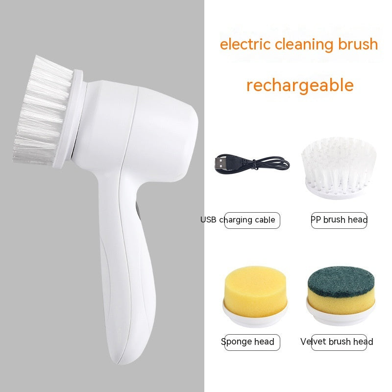 Electric Cleaning Brush – Cordless Rechargeable Spin Scrubber