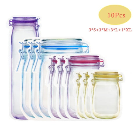 Snack Storage Bag Nut Biscuit Waterproof Sealed Food Storage