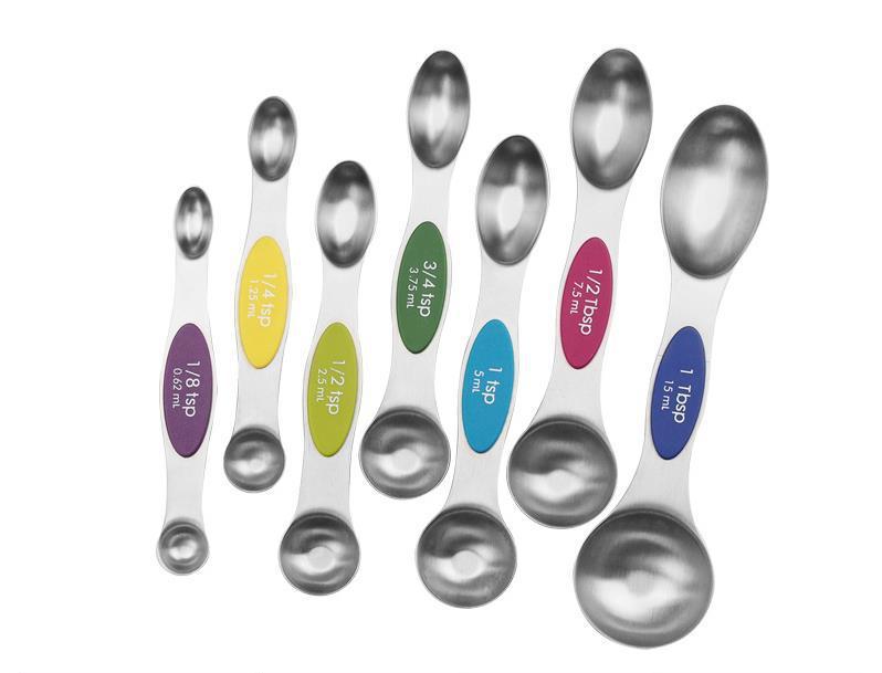 Stainless Steel Magnetic Double Head Measuring Spoon Set