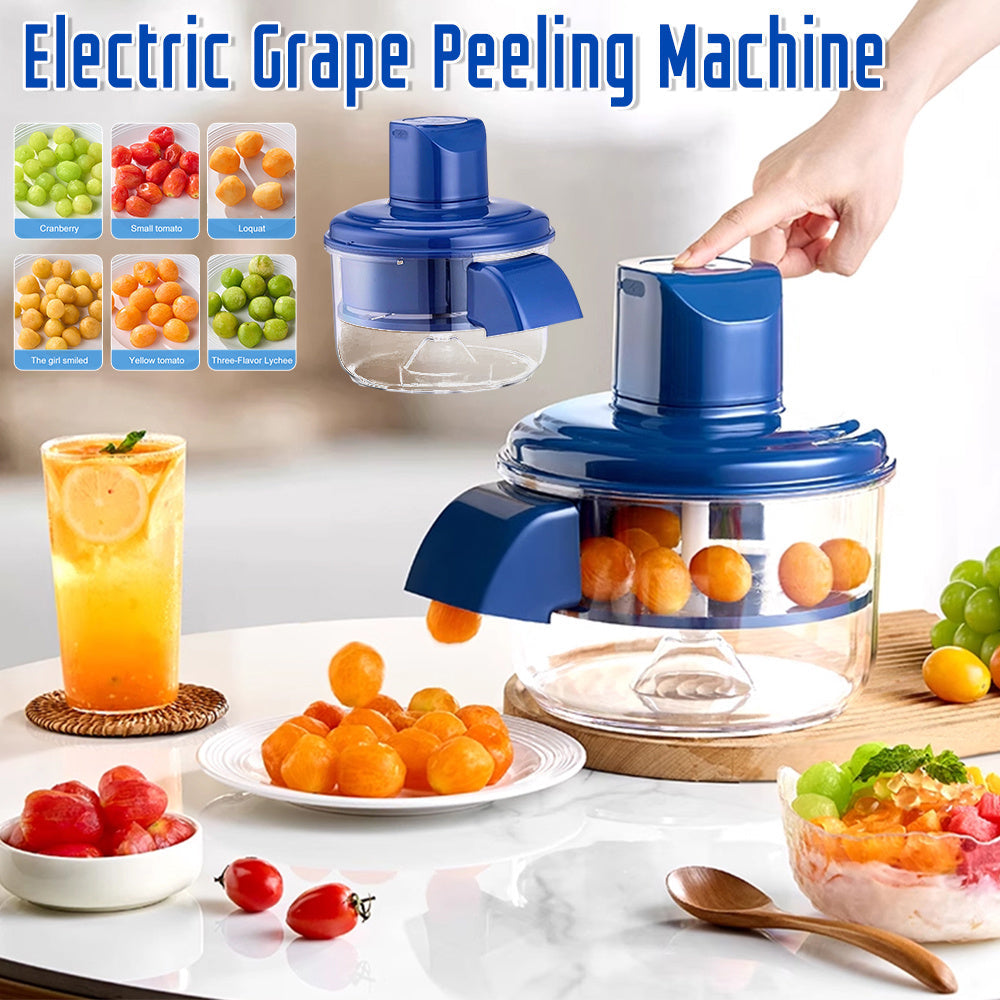 Electric Automatic Grape Peeler Rechargeable Fruit Skin Remover