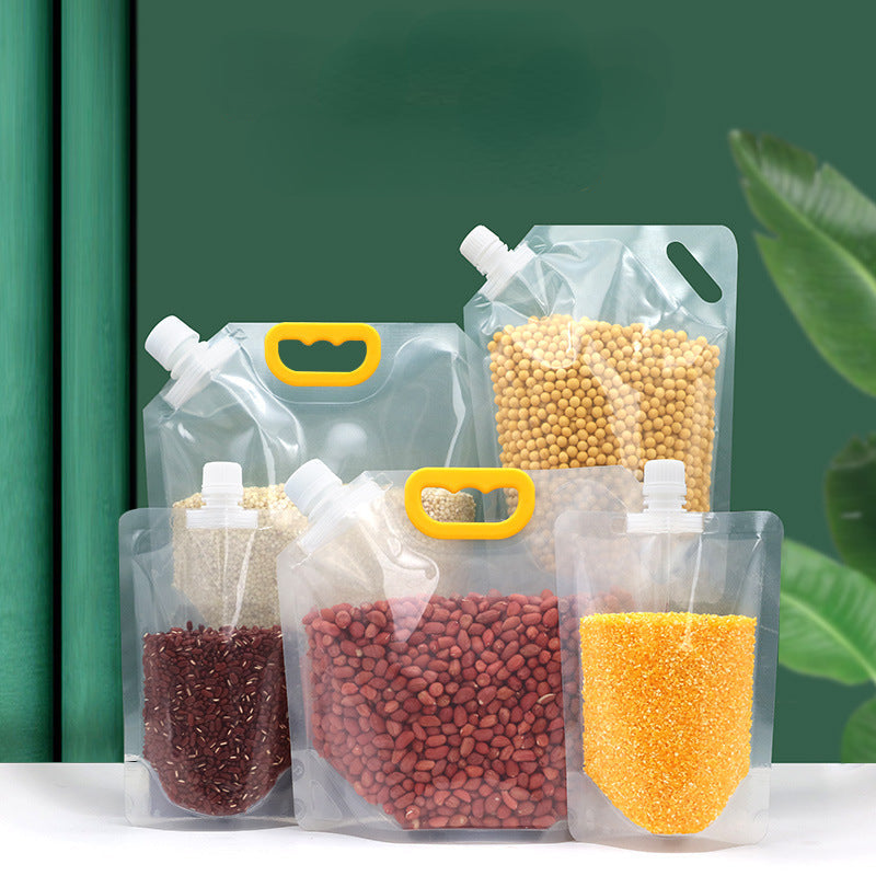 Transparent Moisture-Proof Portable Food Storage Bags Bag