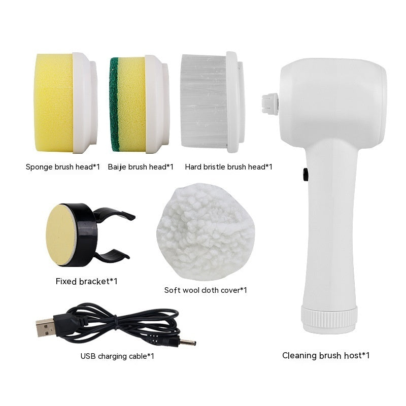 Electric Cleaning Brush – Cordless Rechargeable Spin Scrubber