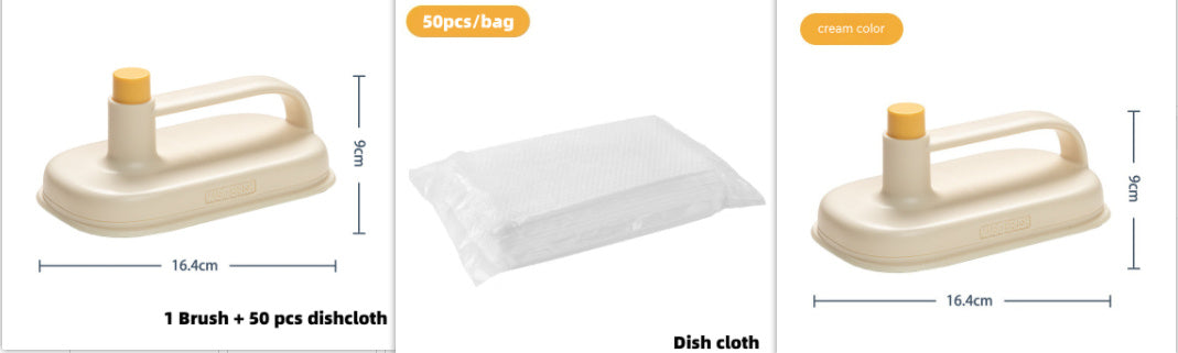 Multi-Purpose Cleaning Brush for Kitchen and Bathroom